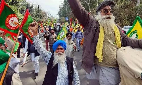 Police increase security as protesting farmers to march to Delhi today