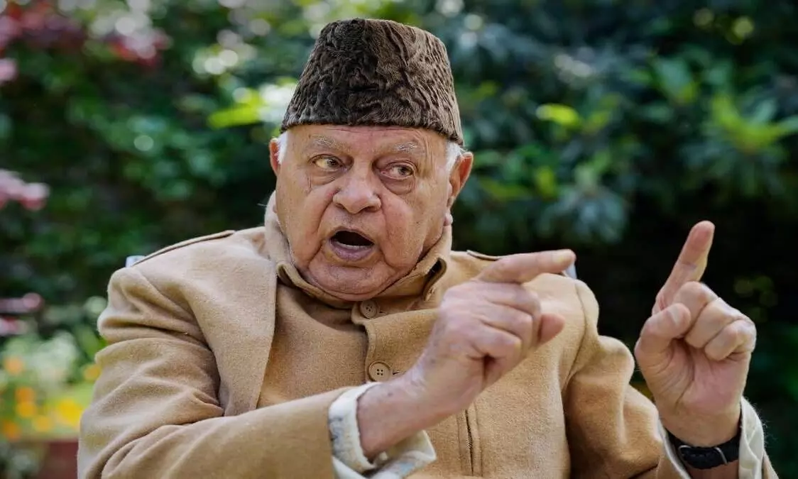 Farooq Abdullah flays PMs remarks on Article 370, citing the progress