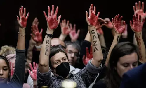 Biden announces US’ direct aid to Gaza, protestors call it ‘publicity stunts’