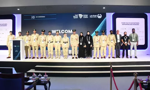 Sheikha Salama Al Maktoum honored with Dubai Polices Shield of Happiness