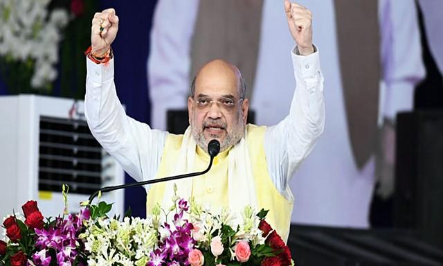 Land mafia will be hung upside down in Bihar: Amit Shah