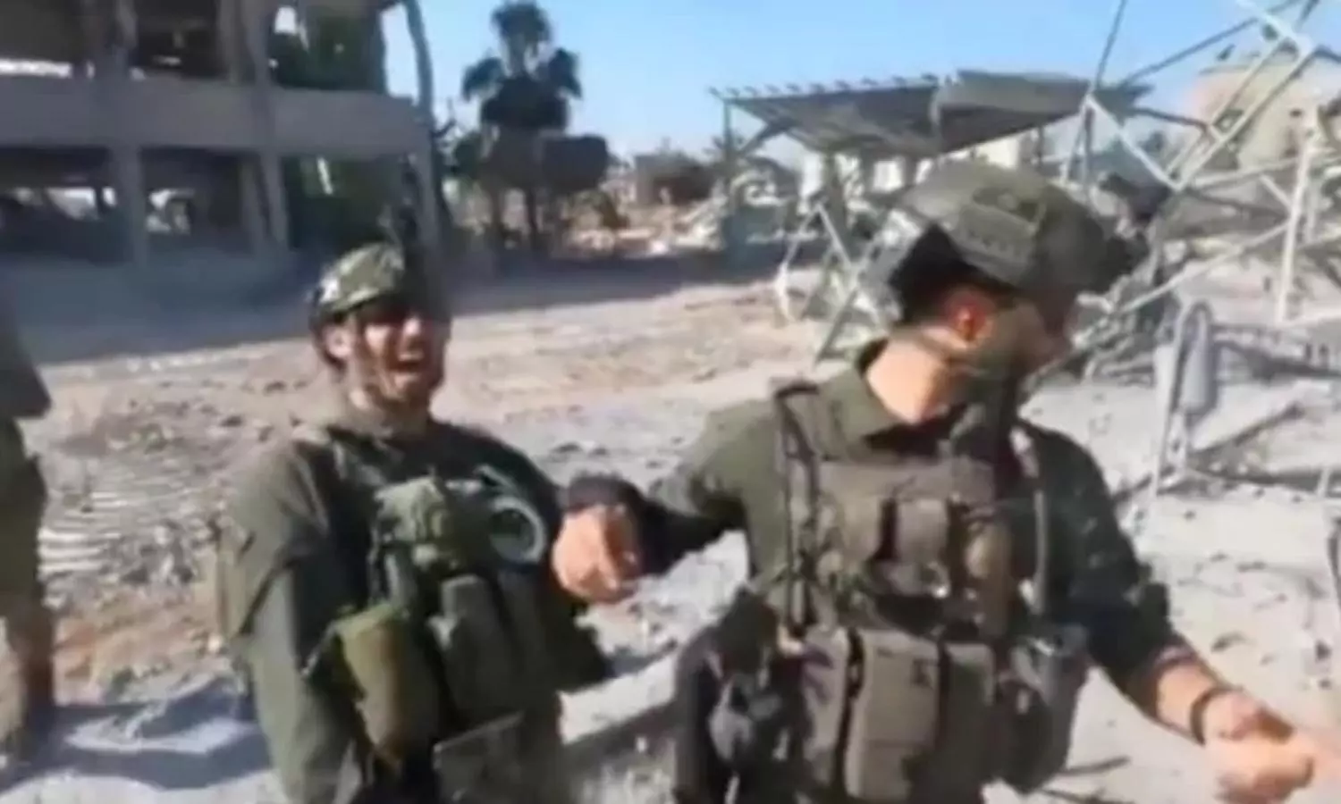 Israeli soldiers’ Gaza destruction celebration video draws social media condemnation