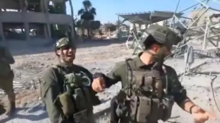 Israeli soldiers’ Gaza destruction celebration video draws social media condemnation