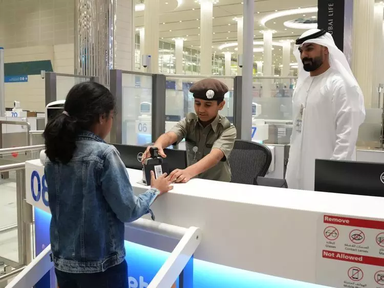 Emirati childrens day, 10-year-old becomes passport officer for one day