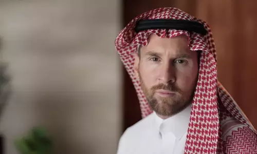 Messi partners with Saudi brand, wears traditional attire for campaign