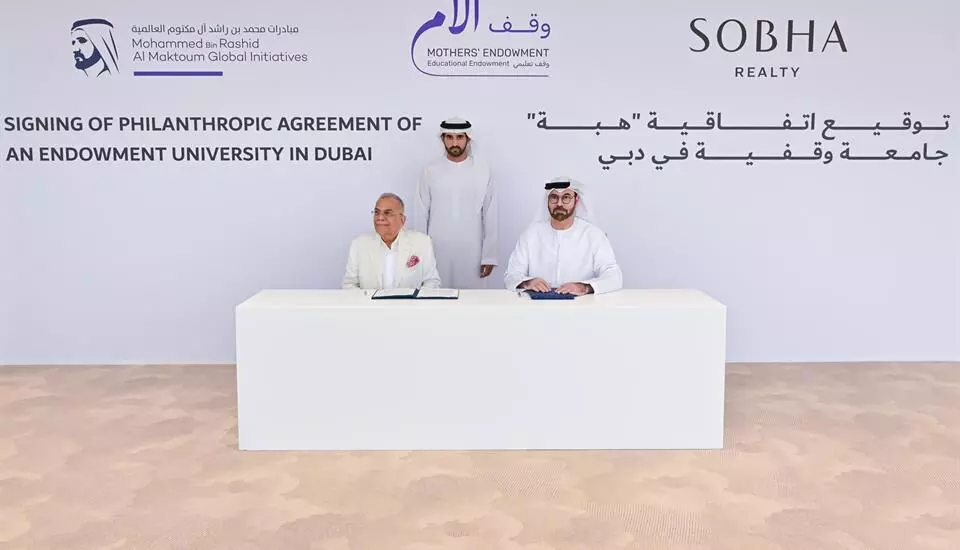 Sheikh Hamdan introduces new Dubai University, Sobha Realty donates Dh400M