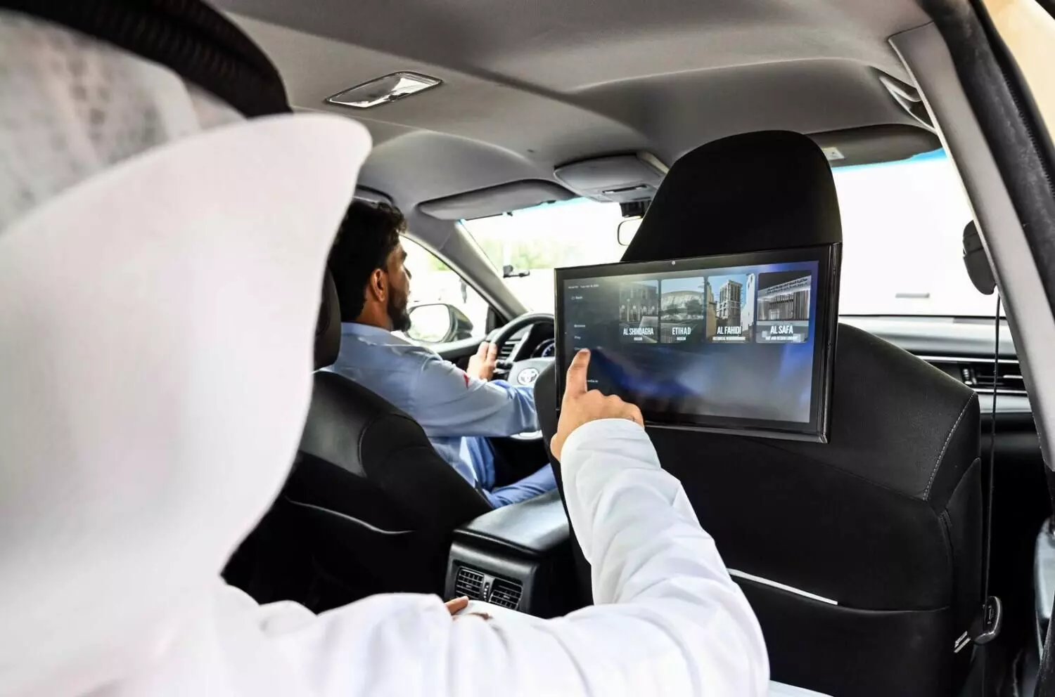 Dubai RTA transforms taxi rides with interactive screens
