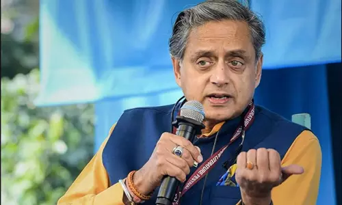 Tharoor condemns CPI for playing BJPs game in Thiruvananthapuram.
