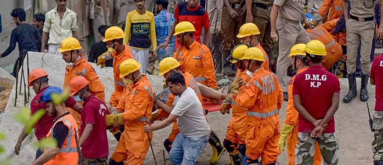 Landowner held as death toll in Kolkata building collapse rises to 10