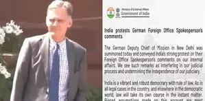 German diplomat summoned by India over remarks on Delhi CMs arrest