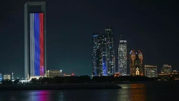 UAE landmarks light up in solidarity with Russia after Moscow attack