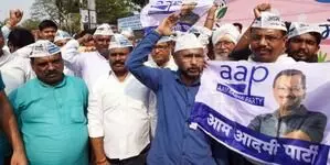 AAP seeks ECIs intervention as office sealed in Delhi