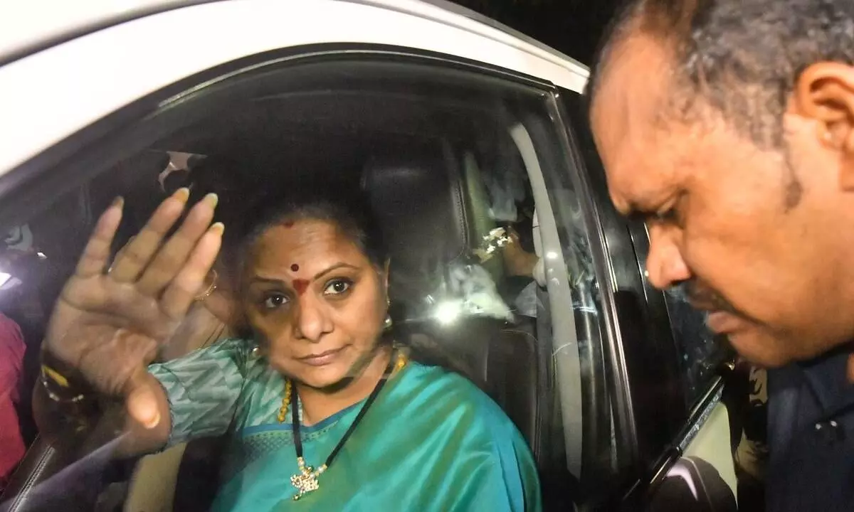 BRS leader Kavitha sent to judicial custody in excise policy case