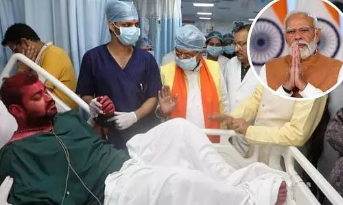PM Modi wishes swift recovery for injured in Mahakal Temple fire