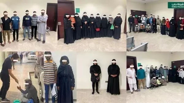 Dubai police crackdown on illegal begging, over 200 arrests