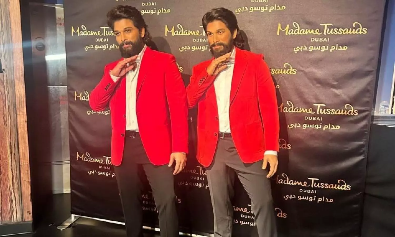 Allu Arjun’s wax statue unveiled at Madame Tussauds Museum in Dubai