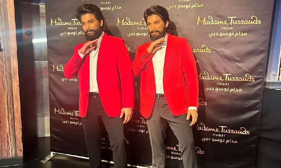 Allu Arjun’s wax statue unveiled at Madame Tussauds Museum in Dubai