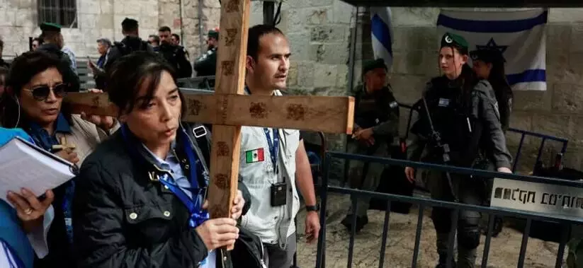Israel restricts Palestinian Christians from celebrating Easter in Jerusalem