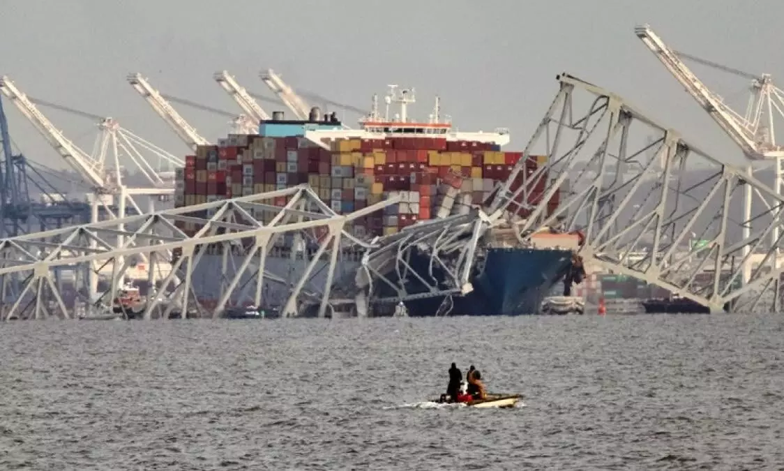 US bridge collapse: Indian crew will continue on the ship, report
