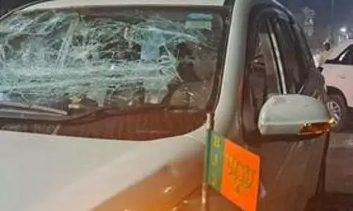 Union Minister Sanjeev Balyans convoy attacked in UPs Muzaffarnagar
