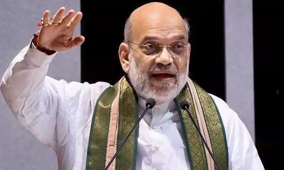 Congress stomach aches when we say crossing 400 seats: Shah