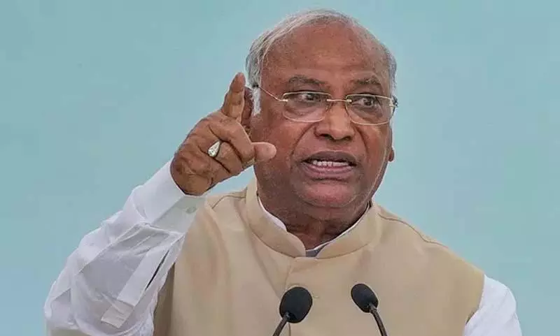 BJP is deliberately letting Manipur burn, accuses Kharge