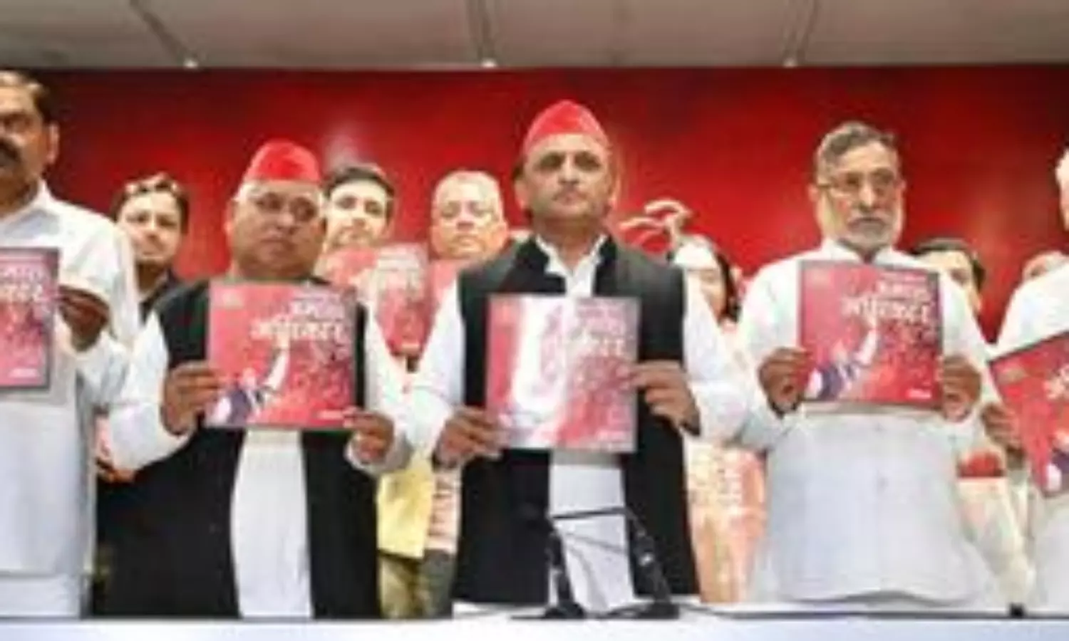 Election manifesto released by Samajwadi Party; vows caste census by 2025