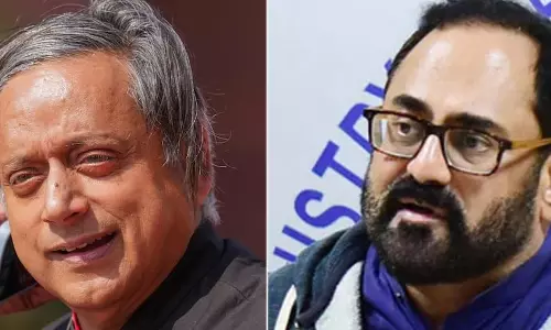 Rajeev Chandrasekhar sues Shashi Tharoor for defamation