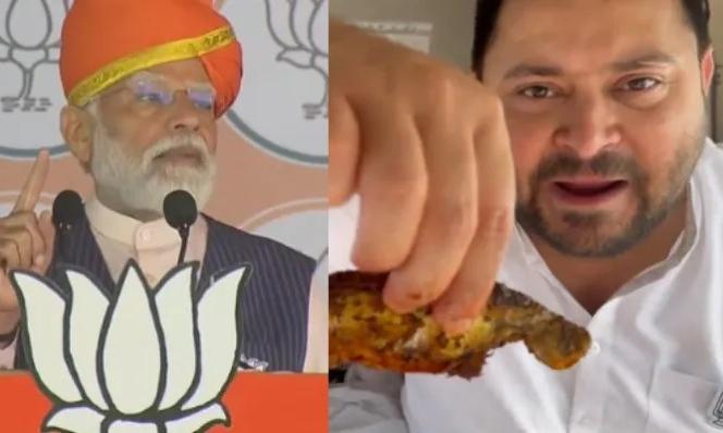 Modi slams eating non-veg food during Sawan, opposition leaders call it his ‘sick mindset’ Modi slams eating non-veg food during Sawan, opposition leaders call it his ‘sick mindset’