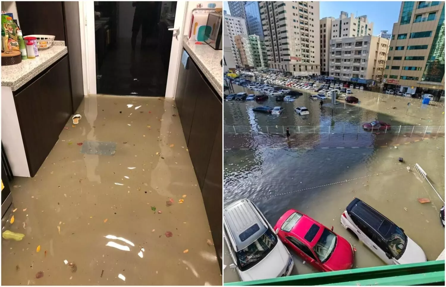 UAE hit with unprecedented rainfall, residents face flooded homes