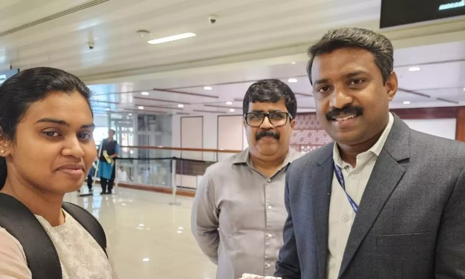 Kerala woman, part of Indian crew on ship captured by Iran military, returns home