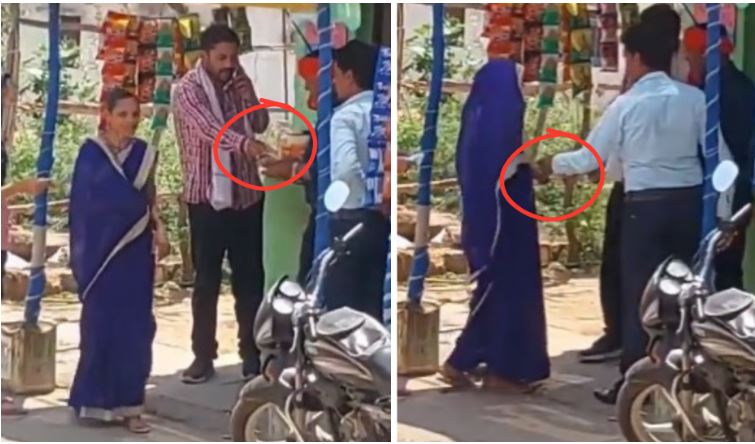 BJP leader caught on camera bribing voters in Congress’ Kamal Nath’s stronghold BJP leader caught on camera bribing voters in Congress’ Kamal Nath’s stronghold