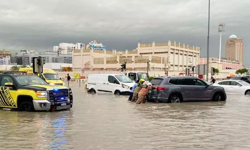 Dubai witnesses heavy rains, thunderstorms: flights cancelled