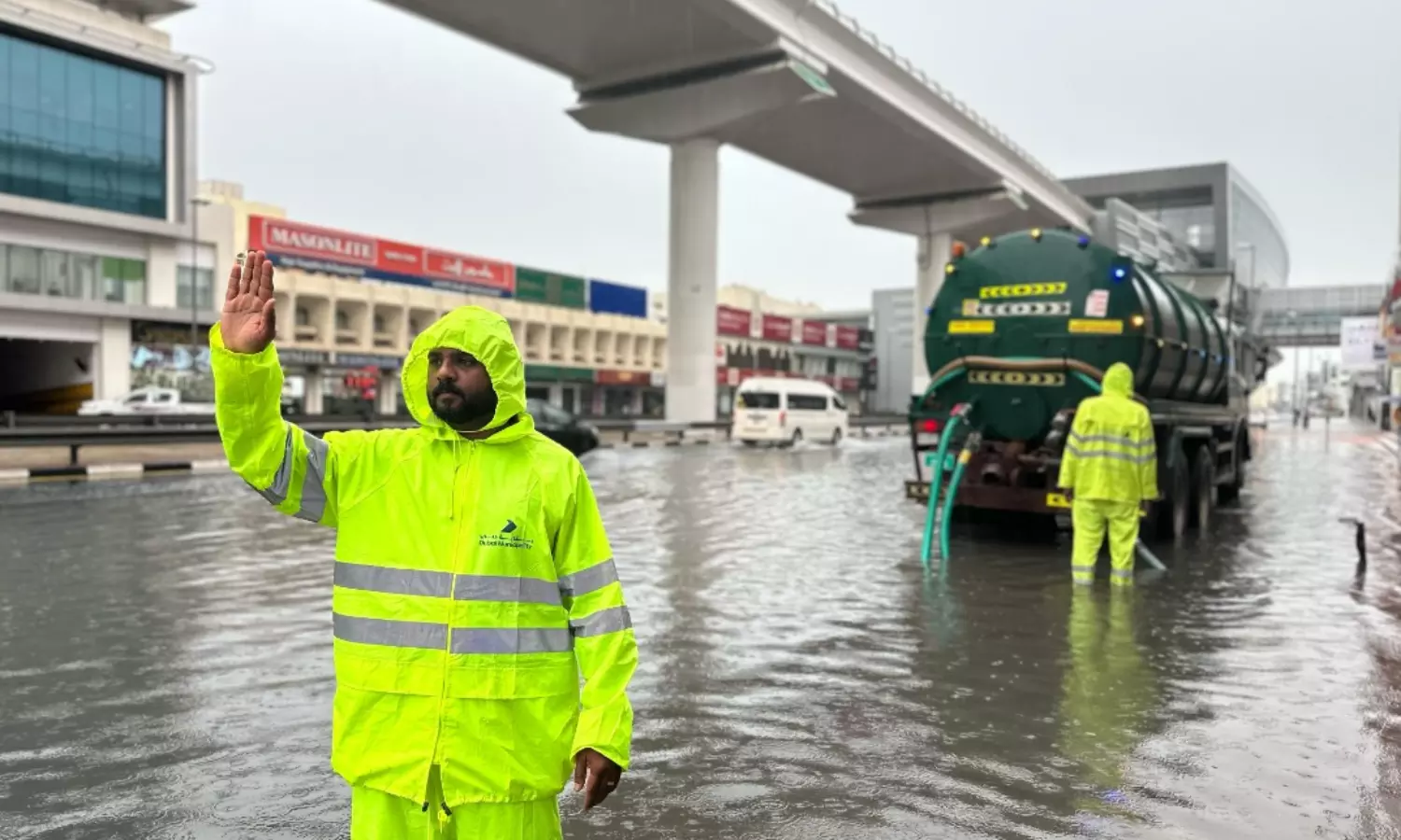 Sharjah ruler directs assessment of damage after record-breaking rains in UAE