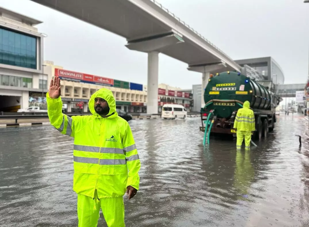 Sharjah ruler directs assessment of damage after record-breaking rains in UAE
