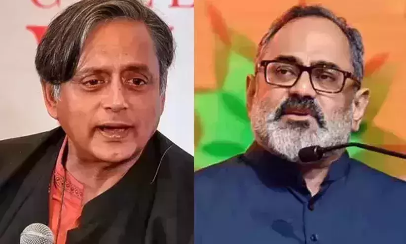 Remark against Chandrasekhar: Shashi Tharoor booked