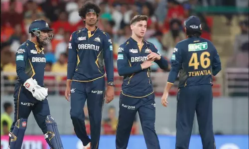 IPL: Gujarat spinners strangles Punjab for a 3-wicket win