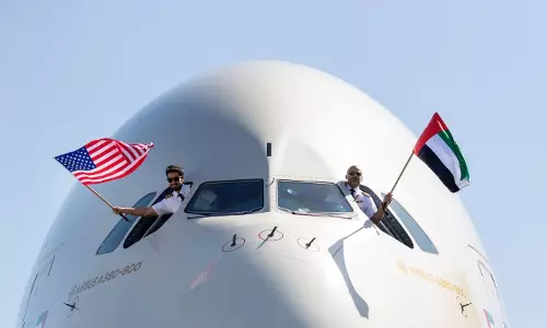 Etihad introduces Airbus A380 service Abu Dhabi - New York route