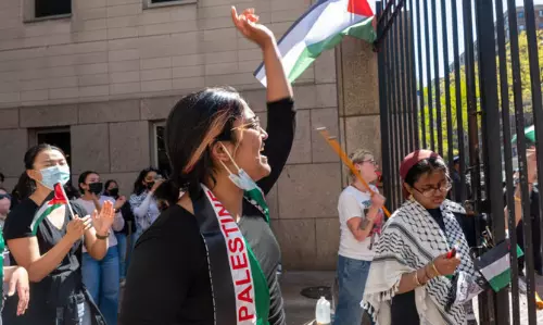 Pro-Palestinian demonstrations sweep US colleges