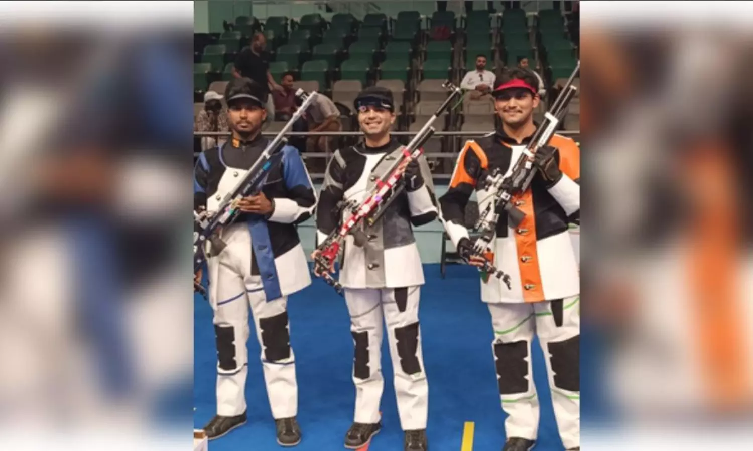 Arjun Babuta wins with record in shooting at Olympic Selection Trials