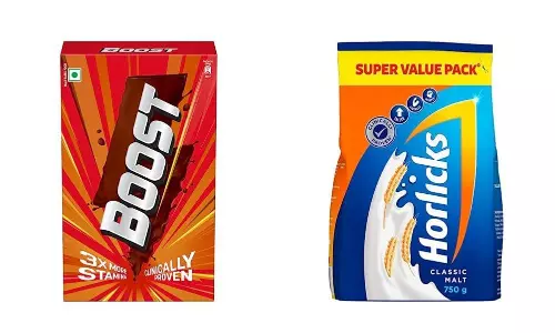 Horlicks, Boost drop health from their labels