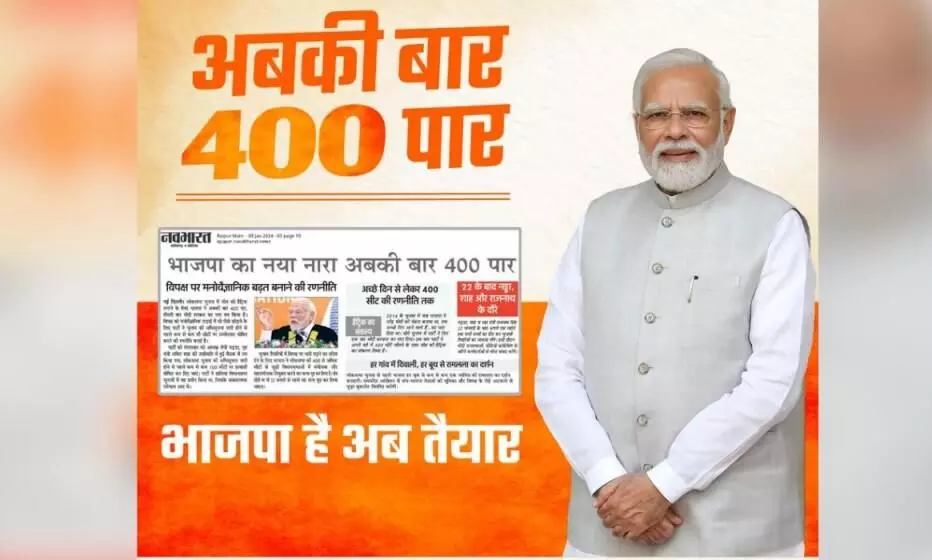 BJP’s ‘400 beyond’ slogan disappears as SC/ST, OBC fear nixing of reservation