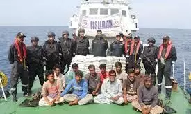 Indian Coast Guard seizes Pakistani boat with huge haul of narcotics