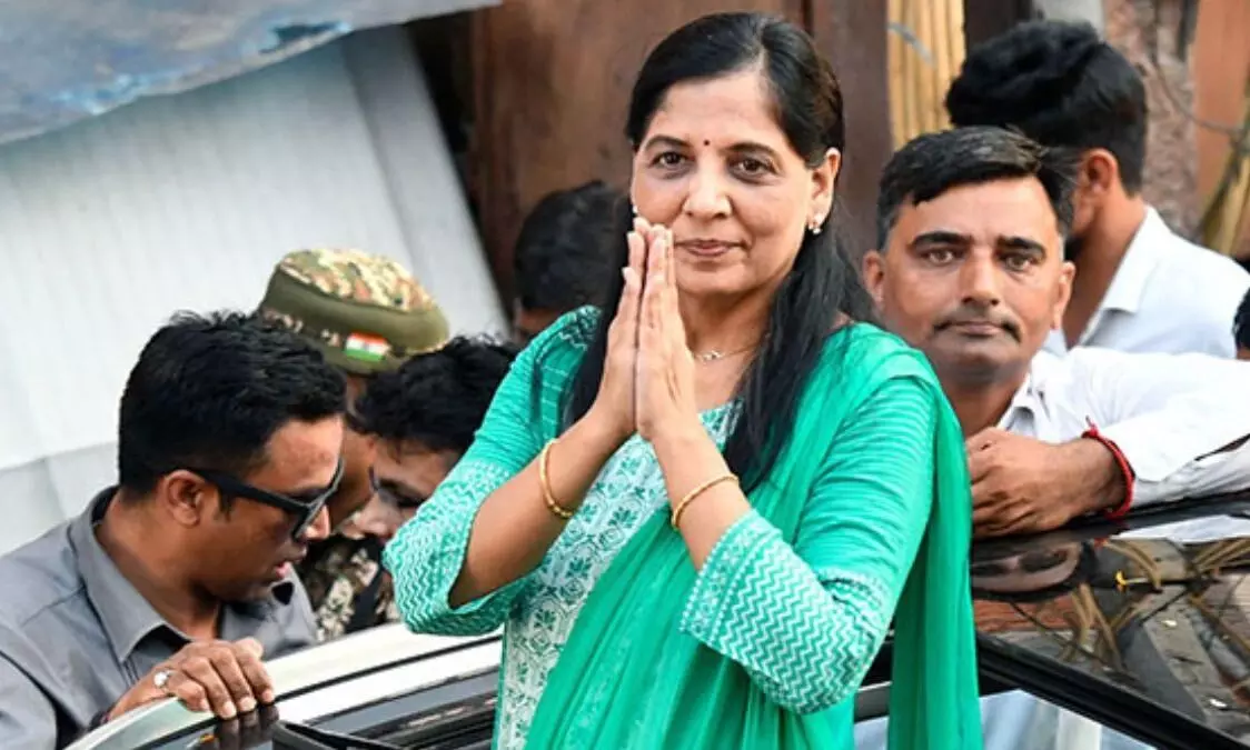 Tihar authorities not allowing Sunita Kejriwal to meet Kejriwal: AAP