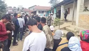 Amid tight security, repolling underway at six polling booths in Manipur