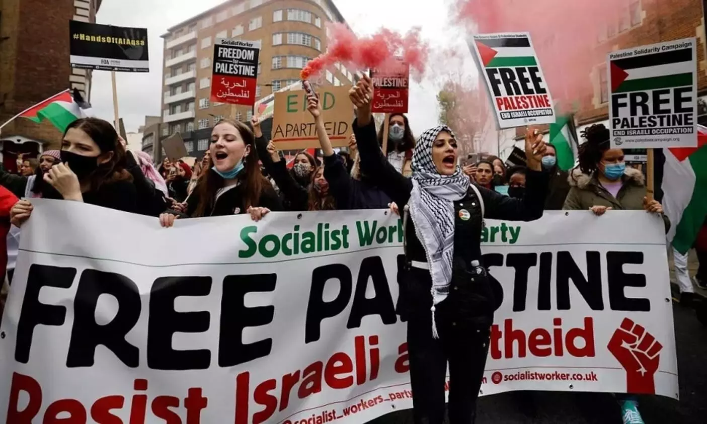UK Pro-Palestine protests escalate against Israeli offensive in Gaza