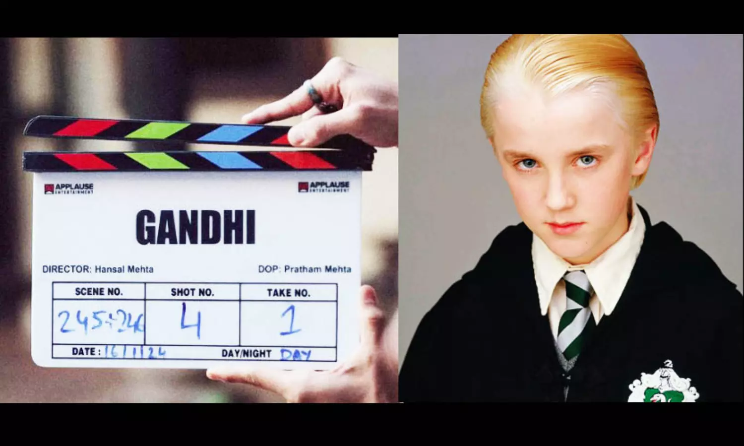 Draco Malfoy from Harry Potter to join Hansal Mehtas Gandhi!!