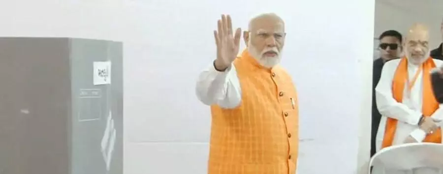 PM Modi urges voters to vote in large numbers as polling begins in phase 6