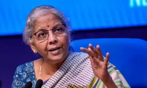Nirmala Sitharaman brushes aside question about high taxes on brokers