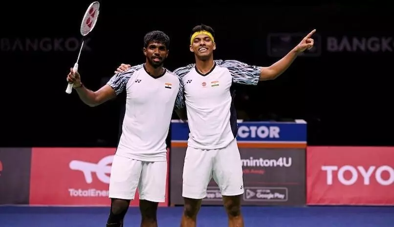 Satwik-Chirag clinches Thailand Open title